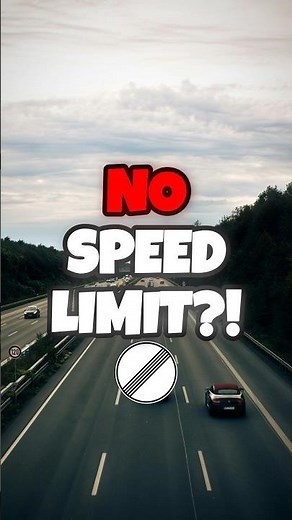 Why the Autobahn Has No Speed Limit?😯#shorts #cars #autobahn #fyp