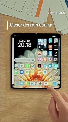 OPPO Find N5 | 3 App Boundless View
