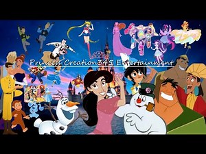 Princess Creation345 Entertainment Logo (2.10K Subscriber Edition)