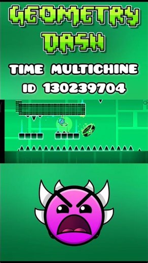 Geometry Dash "Time Machine" Insane Demon 👹 Level! #geometrydash #shorts