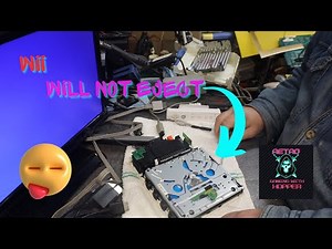 Nintendo Wii Disc Will Not Eject / Let's See If We Can Get Working 1