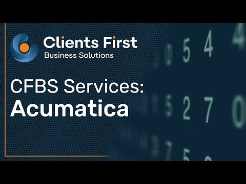 CFBS Services: Acumatica