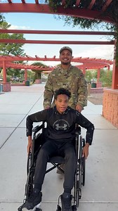 1.9M views · 10K reactions | Beautiful reunion between younger brother and his military role model! | Artificially Wild | Facebook