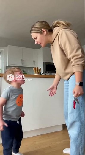 A two year-old crying over McDonald’s #funny ￼