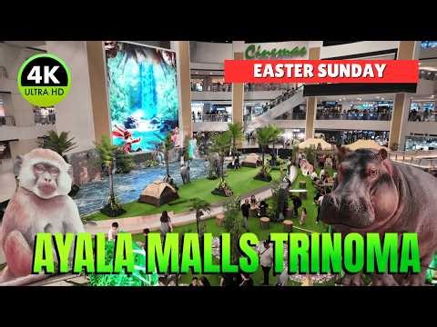 [4K] Ayala Malls Trinoma | Easter Sunday 2026: Trino Wild Adventure & Timezone Family Bonding!