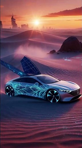 Mercedes Vision AVTR: Cyberpunk Adventures & Futuristic Car Concepts | Desert + Cosmic 8K