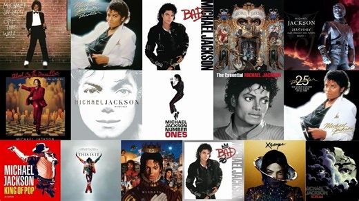 [特别篇] 迈克尔·杰克逊所有专辑的广告（1080P）
