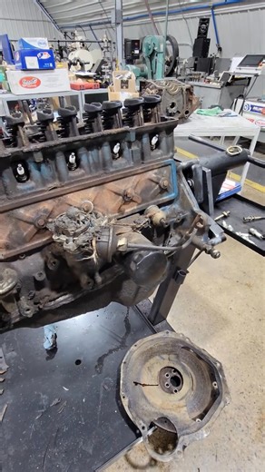 Ford 300 I6 build/dyno complete! Watch Full vid to see a dyno pull what we started with. Nasty sounding piece is ready to hit the streets this summer. Dialed in with customer Carb! Very similar build to power nations N/A version. #ford #ford300inline6 #enginebuilding #engine #performance #hotrod #enginemachining #superflowdyno | Ford Engine Projects