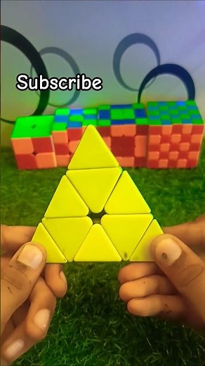 🆕pyramix fast trick 🤯 #puzzle #rubikscube #cubing #speedcubing #shorts