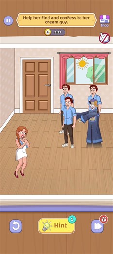 Help her find and confess to her dream guy #shorts