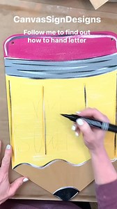 319K views · 1.2K reactions | My sign lettering class is on SALE! Comment “CLASS INFO” if you like to get more information on my online class to learn how to hand letter on signs. The class is a one time payment, no monthly subscription, and I’ll teach you all my best tips, tricks and tools. What are you waiting for?! #letteringpractice #doorhangers #handlettering | Canvas Sign Designs | Facebook