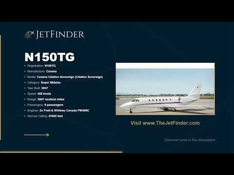 N150TG Cessna Citation Sovereign | Specs, Owner & History