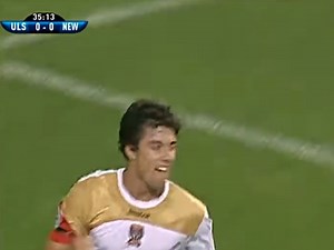 Throwback to Hoffy's first goal for the club in a crucial Asian Champions League match against Ulsan Hyundai in 2009. #ThanksHoffy #Hoffman300 | Newcastle Jets