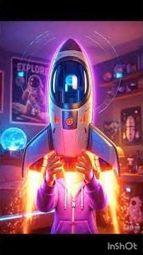 🚀 RoboRocket: The Talking Rocket Who Traveled to Another Galaxy! 🌌✨