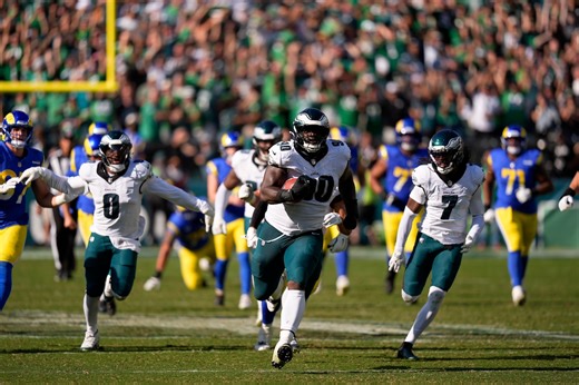 Eagles broadcaster loses his mind on game-winning play vs. Rams: ‘Are you kidding me?’