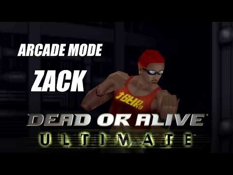 Dead or Alive 1 Ultimate - Zack Arcade Mode.
