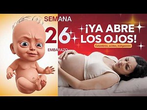 WEEK 26 OF PREGNANCY: BABY'S DEVELOPMENT AND KEY TIPS. You'll Be Surprised!
