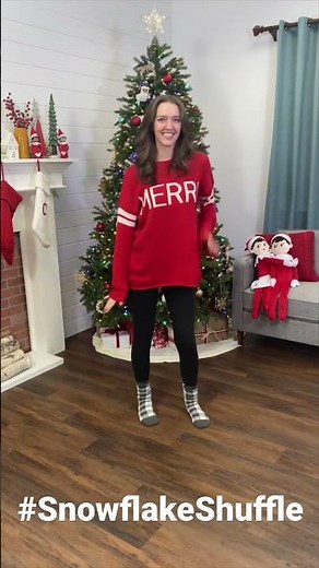 Learn How to do the Snowflake Shuffle! | The Elf on the Shelf