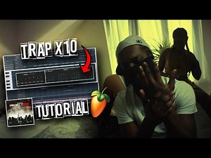 HOW GOTCHA MAKES BEATS FOR TRAPX10??!! (fl studio uk drill tutorial)