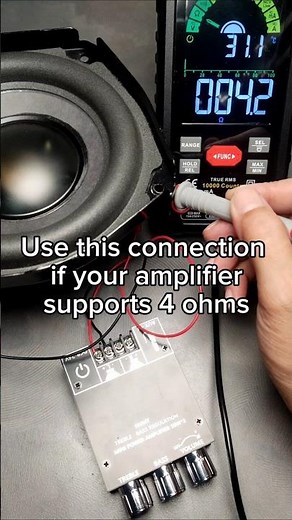 Dual Voice Coil Subwoofer Wiring #speaker #subwoofer #dvc