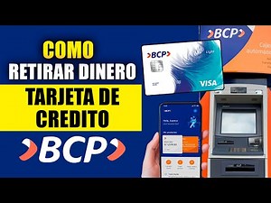 Retirar efectivo de Tarjeta de Credito BCP (Tutorial paso a paso)