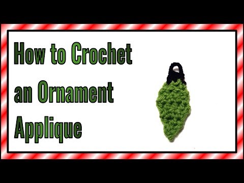 How to Crochet an Ornament Applique