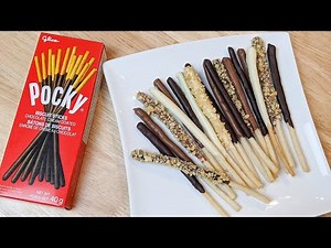 Comment faire des POCKY (MIKADO) maison! Recette SIMPLE et FACILE snack japonais! - HOP DANS LE WOK