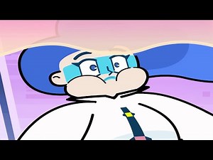 Mini Mind Warriors characters being fat, inflated or bloated for 12 minutes straight