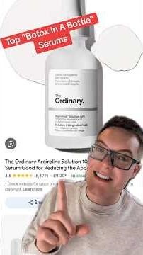 NEXT LEVEL ANTI AGING - Botox In A Bottle Has Levelled Up #shorts