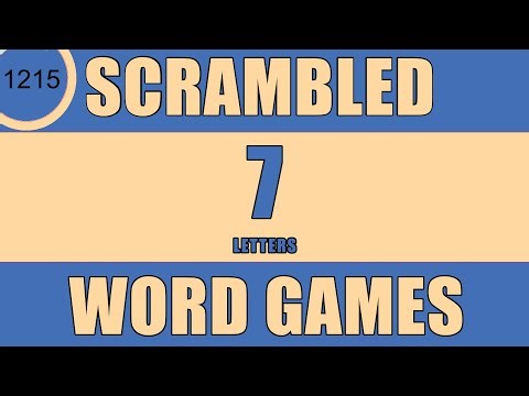 Scrambled Word Games- | Can you guess all scrambled words? Jumbled Words| Guess the Word Games