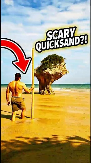 Quicksand Test Gone Wrong: Hidden Danger Under Safe-Looking Sand