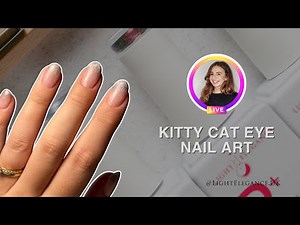 Stunning Cat Eye Nails Using Magnetic Gel Polish | Full Demo with LE UK Ambassador Jessica Burgess