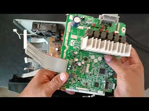 Como Reparar equipo Panasonic que no prende, Modelo SA- AKX660