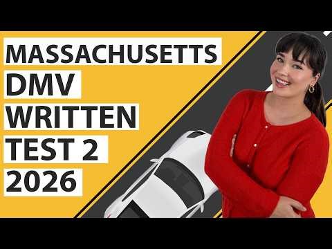 Massachusetts Written Test 2 2026 (60 Questions with Explained Answers)