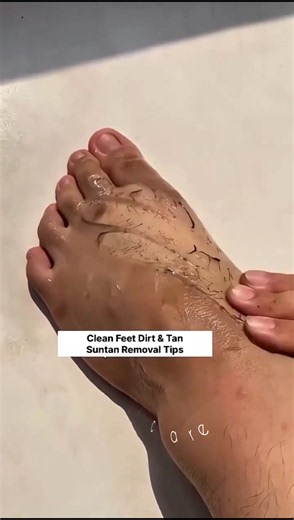 😱OMG Remove Hand, Feet Dirt & Tanning In Just 1 Ues/Clean Dirt & Darkness #shorts #ytshorts #viral