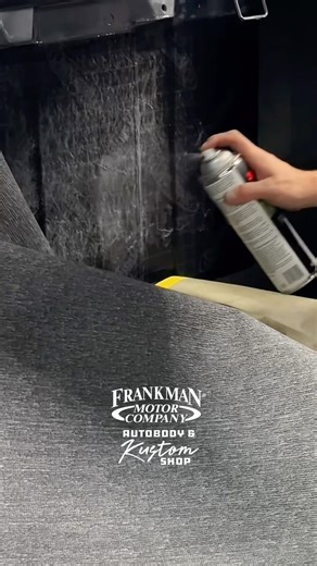 Carpet installation over Dynamat in the K4 Crew Cab K10 interior - Frankmanmotors.com