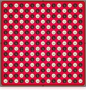 Red-Light-Therapy, LED 660nm and Near Infrared 850nm Light Combo-Red Light Therapy Device for Face Body Skin