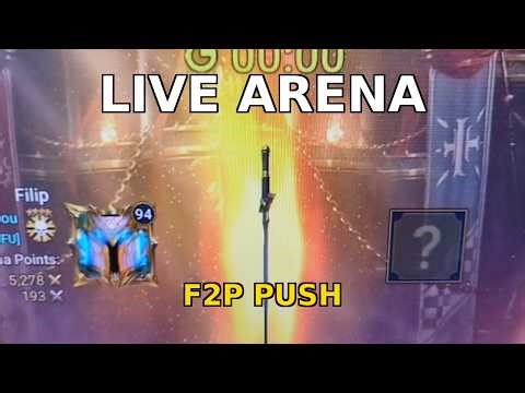 F2P Live Arena Push | Raid Shadow Legends PvP