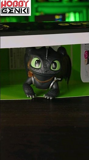 So CUTE ! Toothless Revealed - How to train your Nendoroid