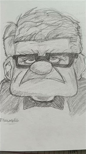 ✨ Meet the Grumpy Legend! ✨This pencil sketch captures pure attitude
