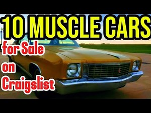 10 Classic Muscle Cars for Sale on Craigslist USA That Bring Back the Glory Days