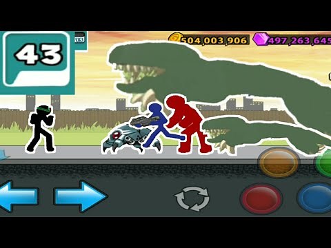 anger of stick 5! | no weapon challenge! | level 43! | gameplay!