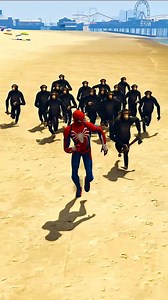 258K views · 1.5K reactions |  Monkey Attack on Spider-Man – Friends to the Rescue #spiderman #supermen #spirituality #hulk #marvel #kids #gta5 | Animal Friendship | Facebook
