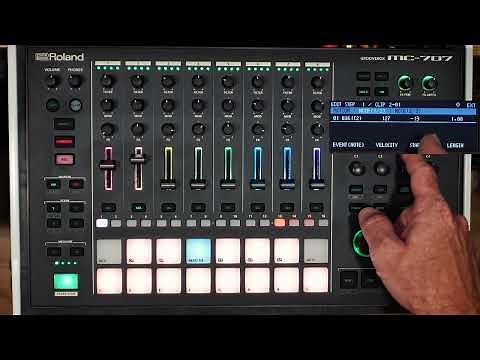 MC-707 Tutorial: Note Copy / Paste Shortcut