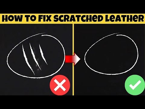 DIY Repair Leather and Vinyl Scratches and Cracks