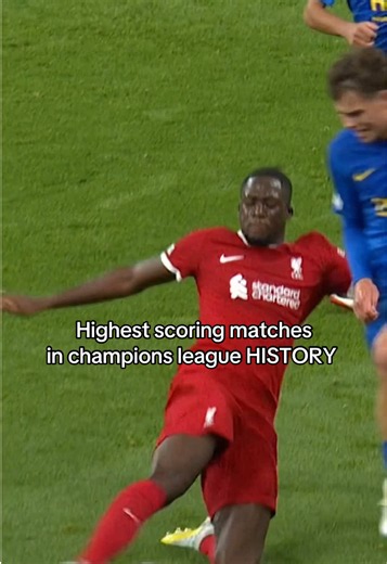 Highest scoring matches in champions league history 🤯 | Champion League