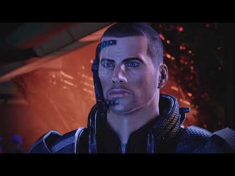 "Commander Shepard, former darling of the Alliance, a broken and haunted figure."