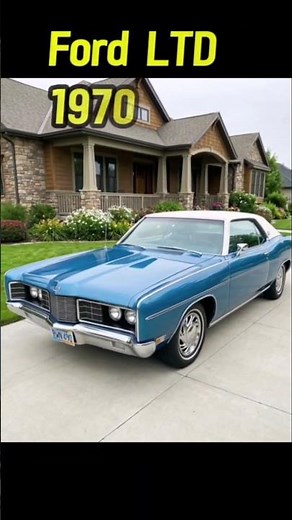 The complete evolution of the Ford LTD (1965–1986) 🇺🇸🔥