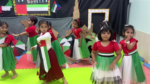 ✨ A Wonderful Eid Al Etihad Celebration at Atfal Al Nahda Nursery!🌟 Our little learners had a fantastic day filled with joyful songs, creative crafts, and fun activities that celebrated the rich heritage and unity of our beloved UAE. 🌟 Their smiles and excitement truly made this special day even brighter! ❤️ #EidAlEtihadCelebration #AtfalAlNahdaNursery #UAEKids #LittleLearners #NationalSpirit #proudtobeuae❤️💚 | Atfal Al Nahda Nursery