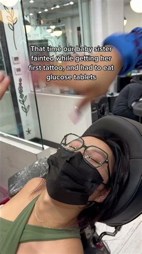 She’s scared of needles lol